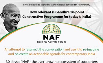 THE NATIONAL AGENDA FORUM (NAF) HAS GARNERED HUGE SUPPORT FROM ALL ACROSS THE COUNTRY