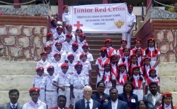 Junior Red Cross Inaugurated in Rex Senior Secondary School Ooty
