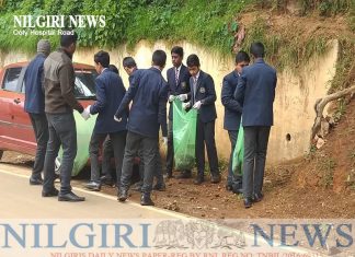 தூய்மை இந்தியா– தூய்மை பணியில் பிரிக்ஸ் பள்ளி மாணவர்கள்