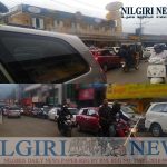 உதகை கமர்சியல் சாலையில் போக்குவரத்து நெரிசல்