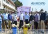டெல்லி போலீஸ் பவன் மற்றும் ராம் லீலா மைதானத்தை காவல்துறை அதிகாரிகள் , பொதுமக்கள் இணைந்து தூய்மைப்படுத்தினர் .