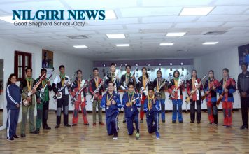 Ooty Good Shepherd International School students won 3 Gold Medals, 2 Silver Medals and 3 Bronze Medals