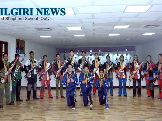 Ooty Good Shepherd International School students won 3 Gold Medals, 2 Silver Medals and 3 Bronze Medals