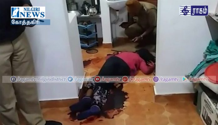 கோத்தகிரியில் மர்மமான முறையில் கழுத்து அறுக்கபட்ட நிலையில் பெண் இறப்பு